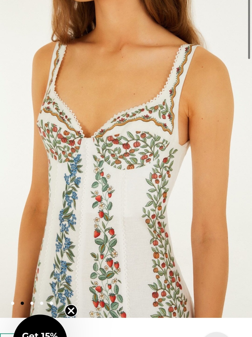 FARM Fruit Beauty Maxi Dress large - Picture 4 of 14